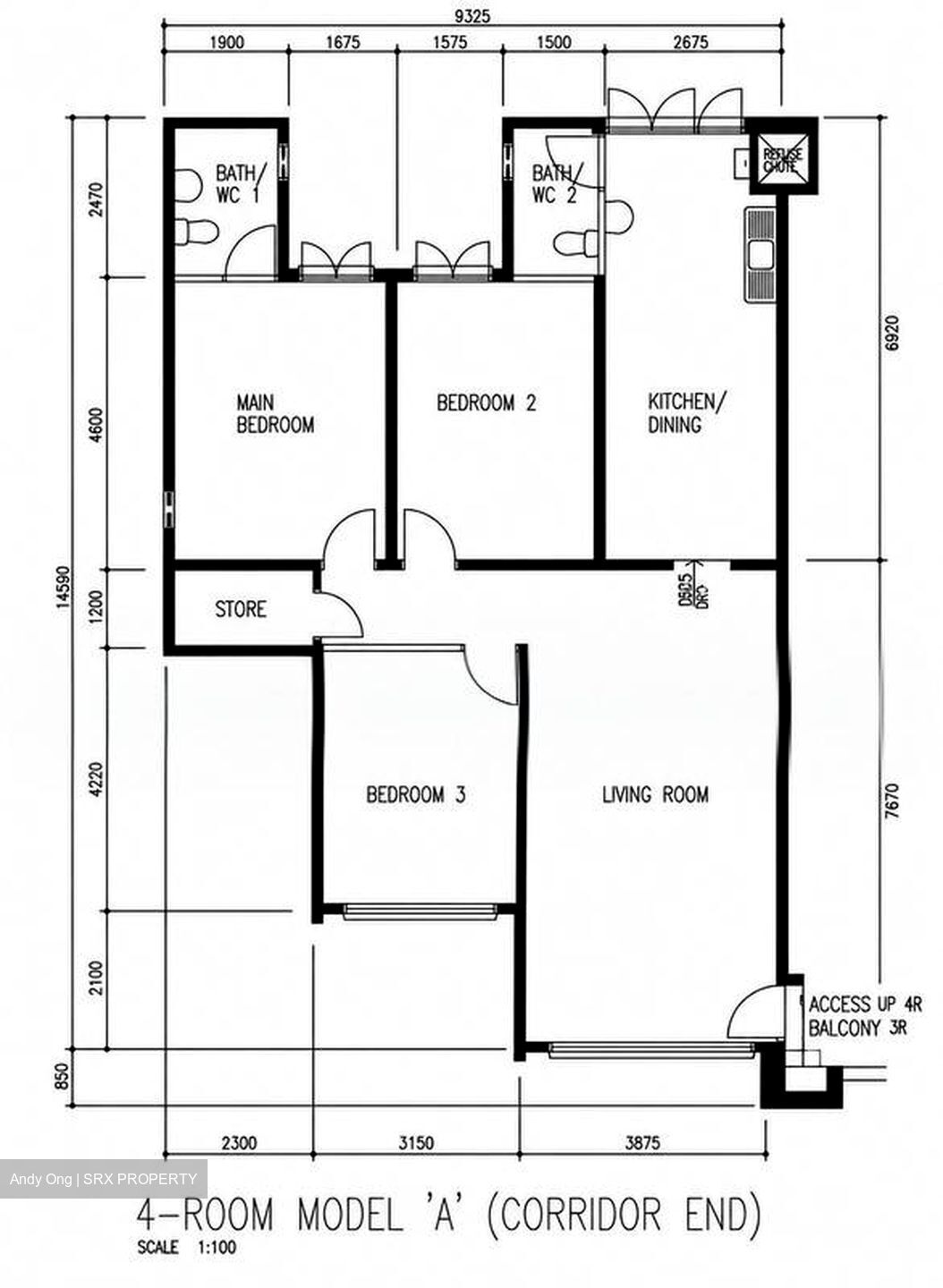 Blk 232 Pending Road (Bukit Panjang), HDB 4 Rooms #588214591